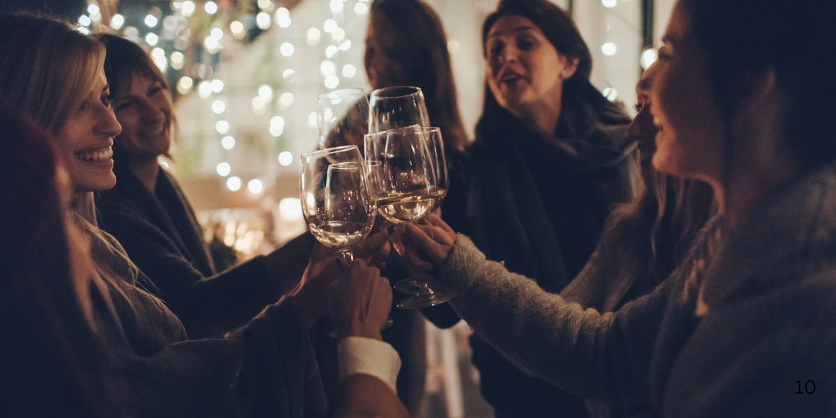 enjoy nigh out gathering