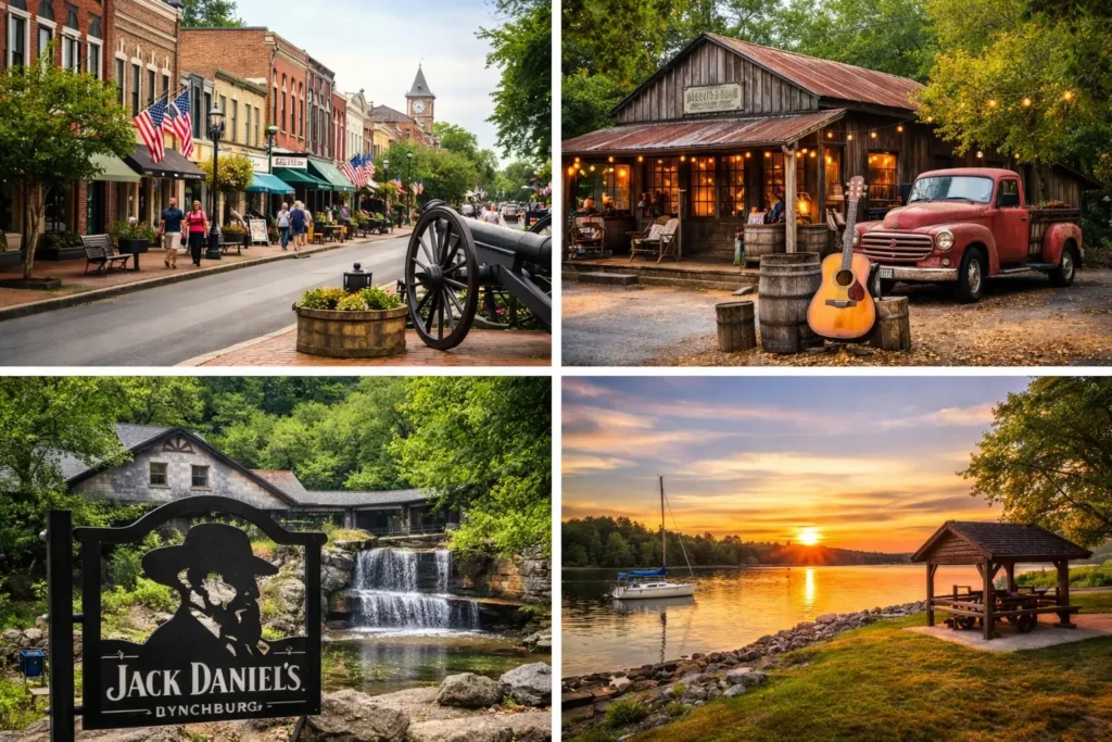 Top towns to explore near Nashville TN for couples